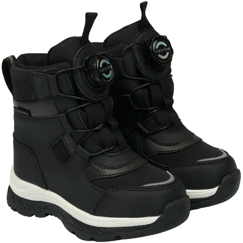 Mikk-Line Black Winter Støvle Tex Spin 1