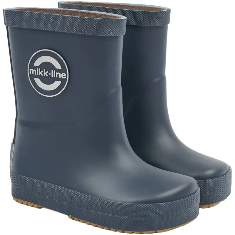 Mikk-Line Blue Nights Gummistøvler Solid - Barefoot 1