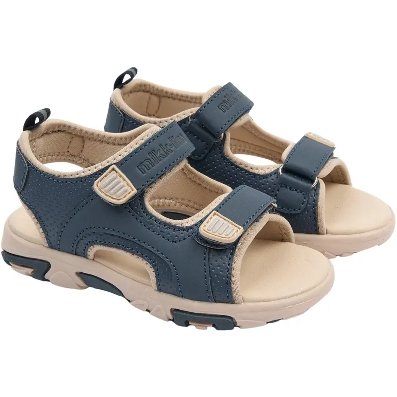 Mikk-Line Blue Nights Sandal Med Velcro 1