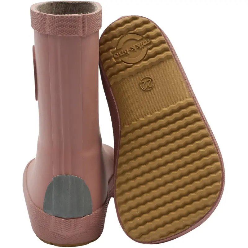 Mikk-Line Burlwood Gummistøvler Solid - Barefoot 9