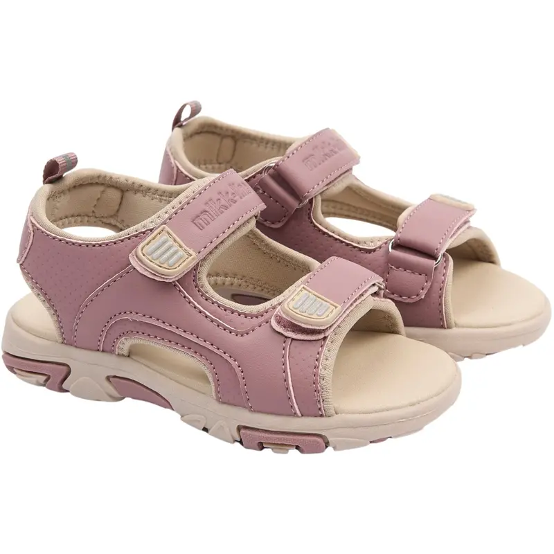Mikk-Line Burlwood Sandal Med Velcro 1