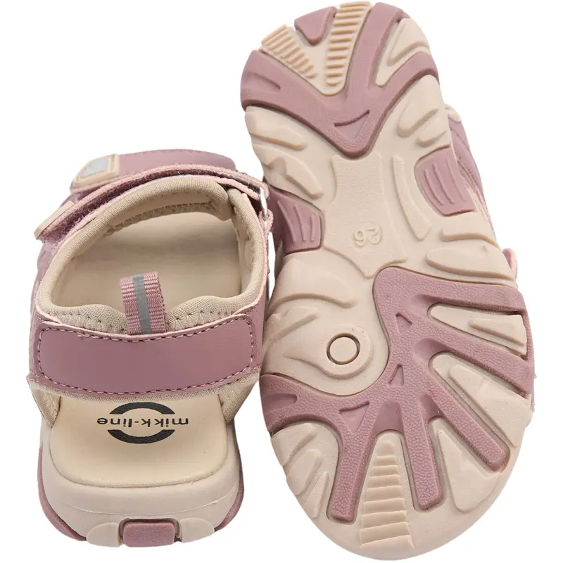Mikk-Line Burlwood Sandal Med Velcro 6