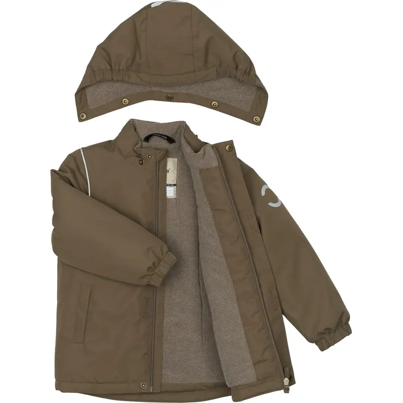 Mikk-Line Chocolate Chip Vinter Jakke Solid 4