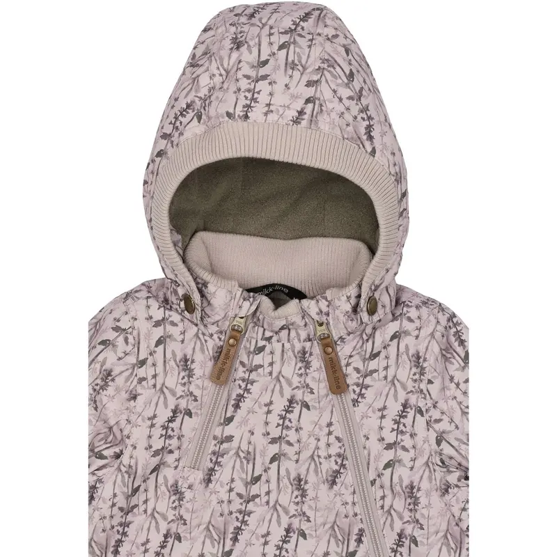 Mikk-Line Cloud Gray Polyester Baby Jakke Aop 4