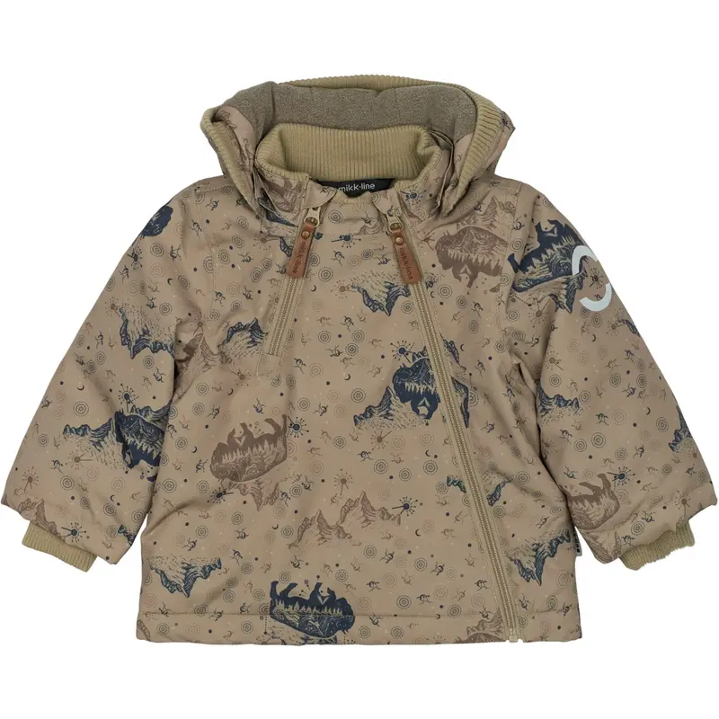 Mikk-Line Coriander Polyester Baby Jakke Aop 1