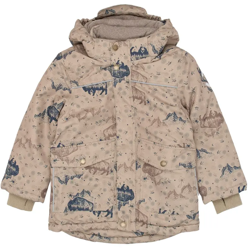 Mikk-Line Coriander Polyester Boys Jakke Aop 1