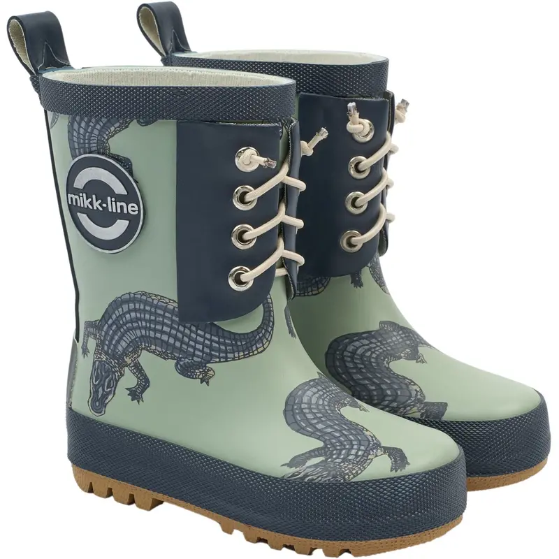 Mikk-Line Croco Aop Gummistøvler Aop 1