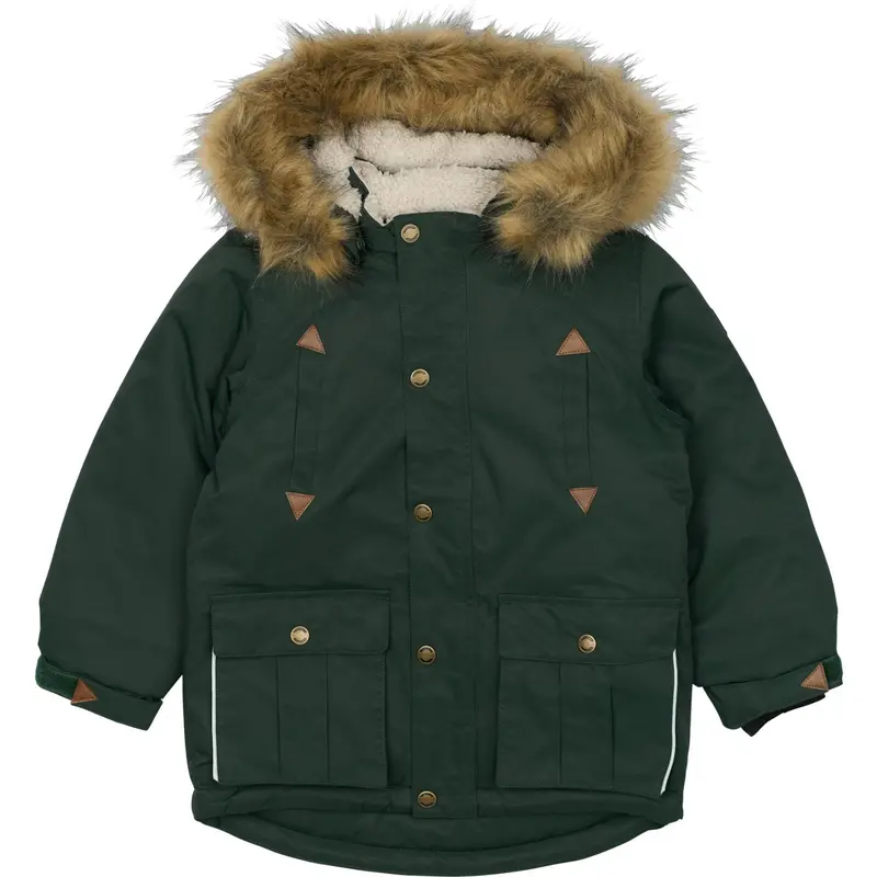 Mikk-Line Darkest Sprouse Twill Nylon Boy Parca 1