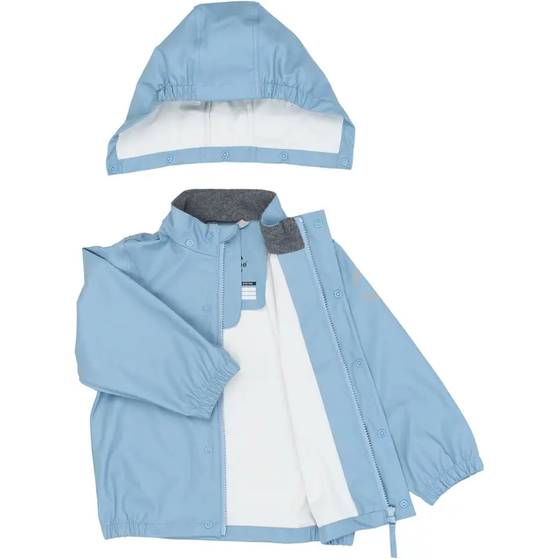 Mikk-Line Faded Denim Pu Rain Sæt W/O Susp. 6