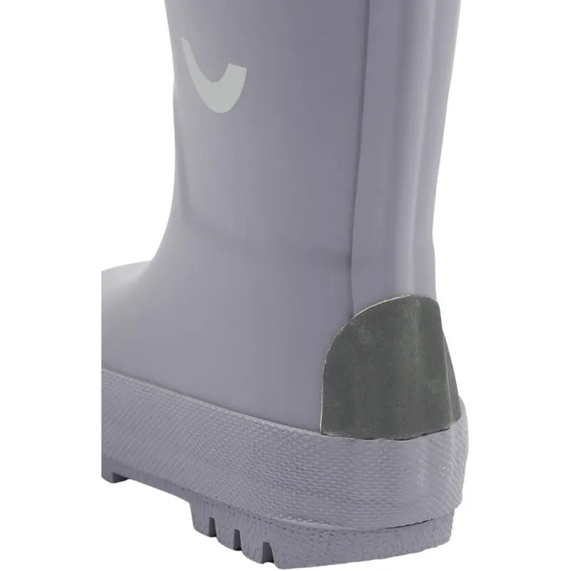 Mikk-Line Lavender Gray Gummistøvler Solid 5