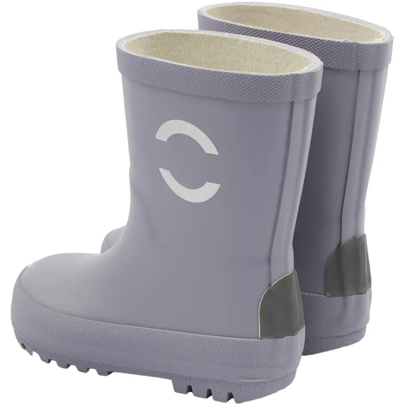 Mikk-Line Lavender Gray Gummistøvler Solid 7
