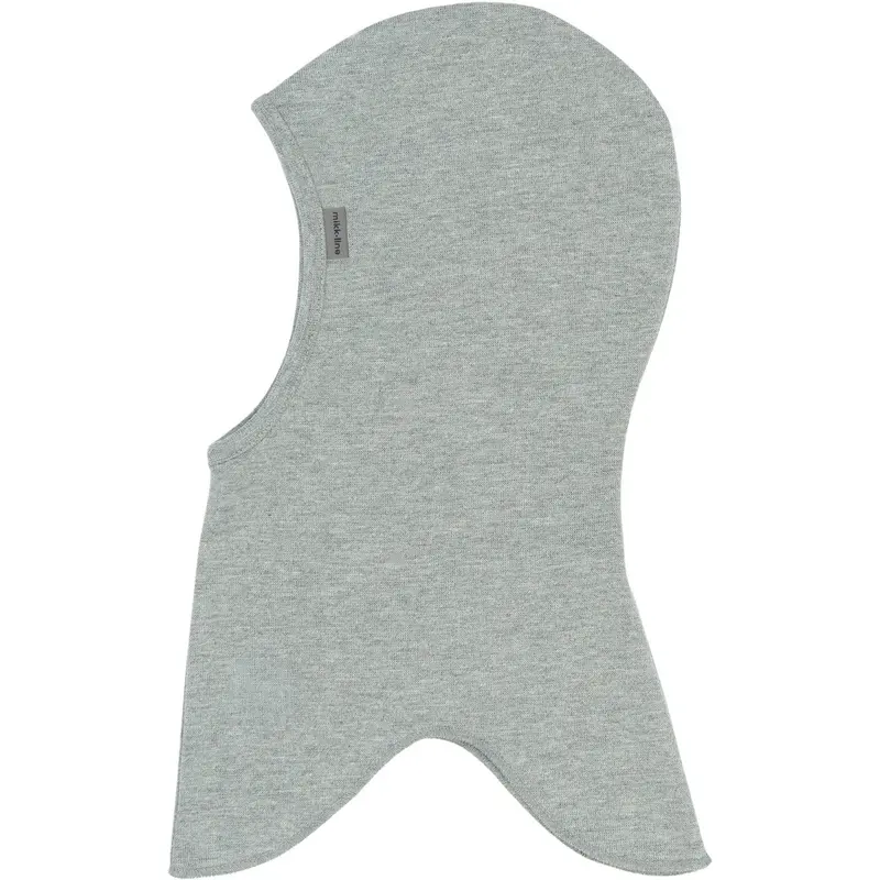 Mikk-Line Light Grey Melange Bomuld Elefanthue 1