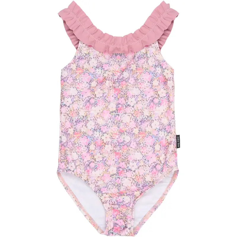 Mikk-Line Lilas Badeheldragt Uv Aop 1