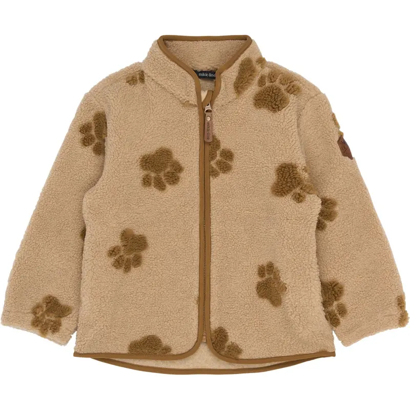 Mikk-Line Paw Aop Teddy Jakke 3D 1