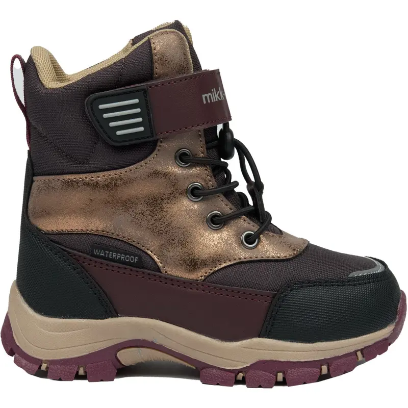 Mikk-Line Raisin Winter Støvle Tex Velcro 4