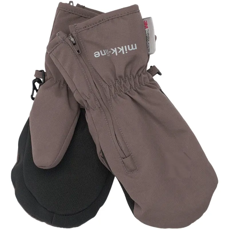 Mikk-Line Sparrow Polyester Tussor Vanter Med Lynlås 1