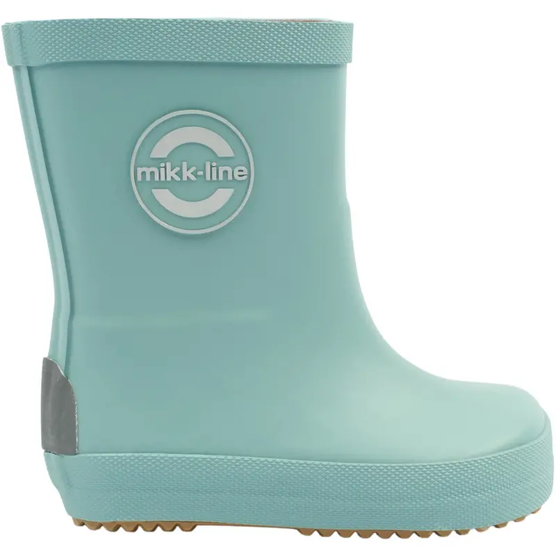 Mikk-Line Stone Blue Gummistøvler Solid - Barefoot 7