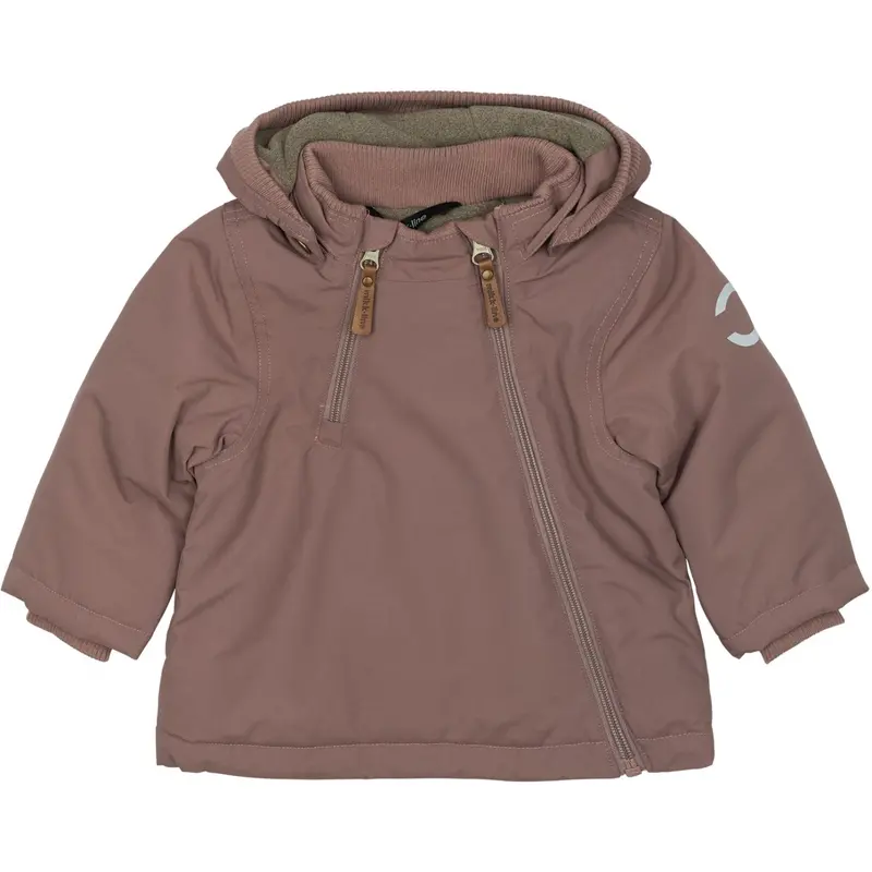Mikk-Line Twilight Mauve Nylon Baby Jakke - Solid 1