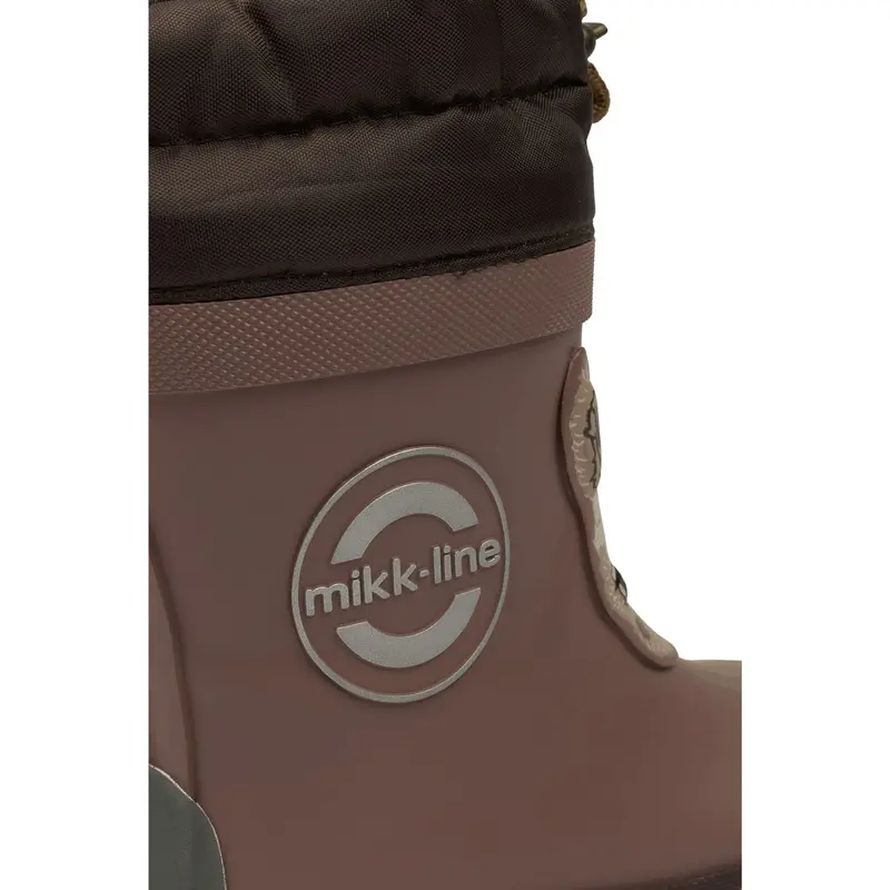 Mikk-Line Twilight Mauve Winter Gummistøvler 3D 2