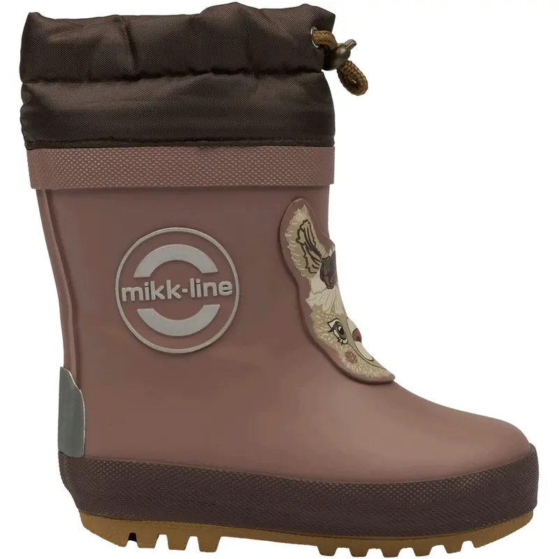 Mikk-Line Twilight Mauve Winter Gummistøvler 3D 4