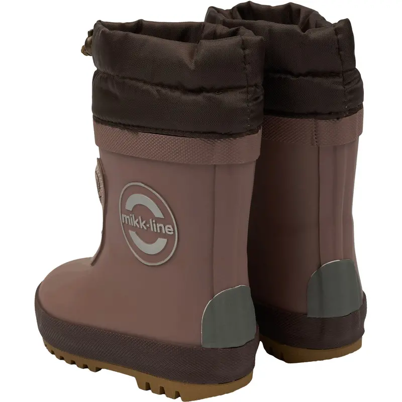 Mikk-Line Twilight Mauve Winter Gummistøvler 3D 6