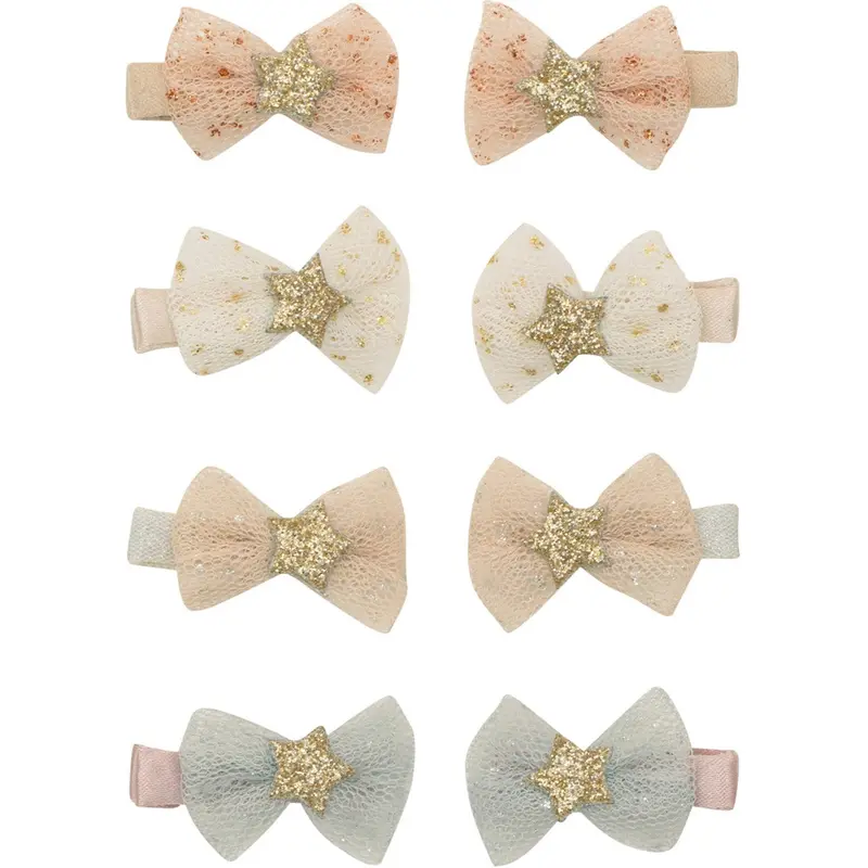 Mimi & Lula 8 Hårclips - Mini Tutu Bow Enchanted 1