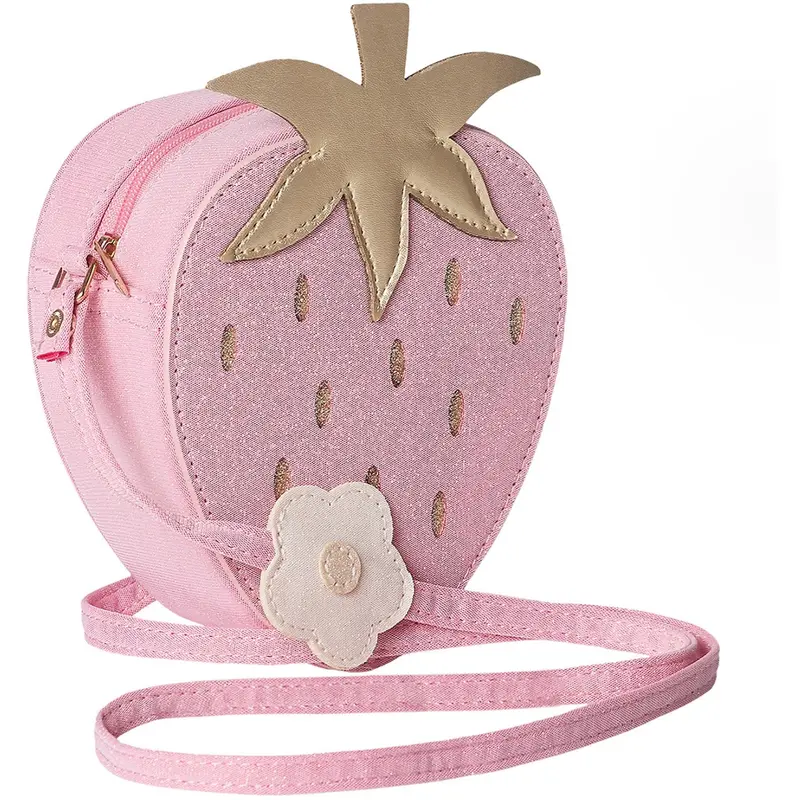 Mimi & Lula Skuldertaske - Mini Strawberry Spring On The Farm 1