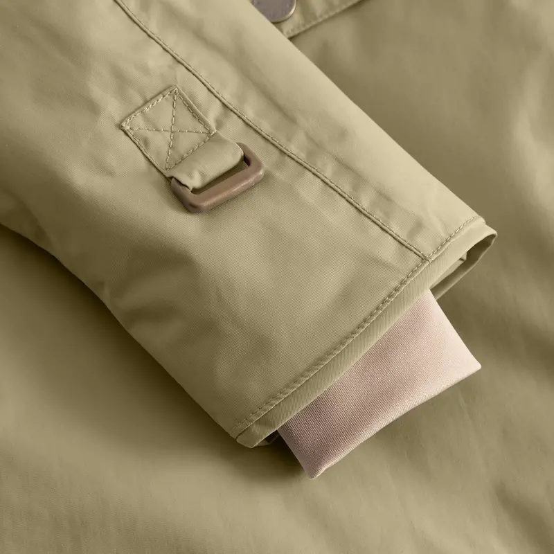 Mini A Ture Aloe Green Matwang Fleece Lined Winter Jacket. Grs 3