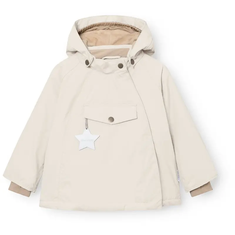 Mini A Ture Angora Cream Matwang Fleece Lined Winter Jacket. Grs 1