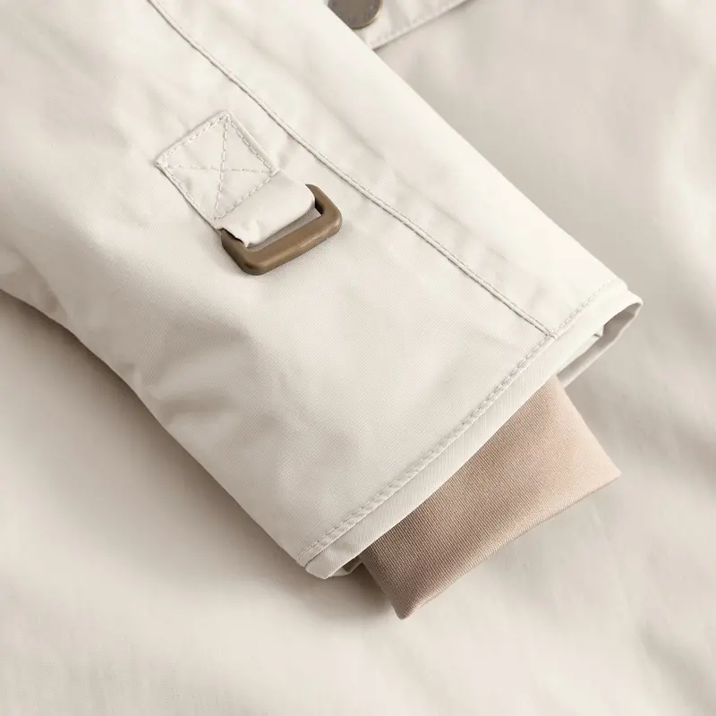 Mini A Ture Angora Cream Matwang Fleece Lined Winter Jacket. Grs 2