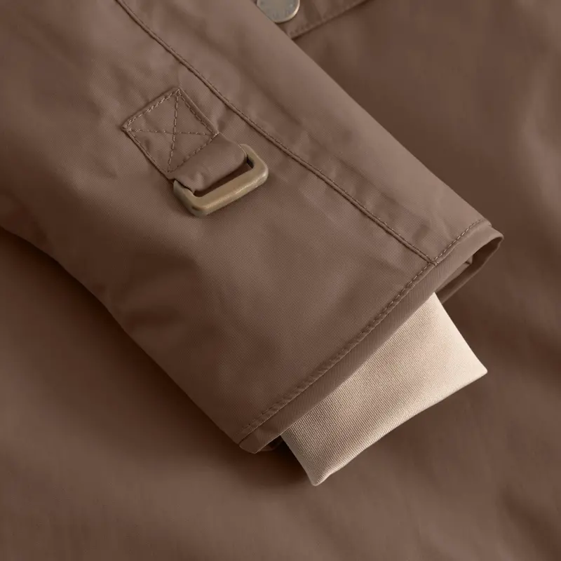 Mini A Ture Chestnut Brown Matwang Fleece Lined Winter Jacket. Grs 5