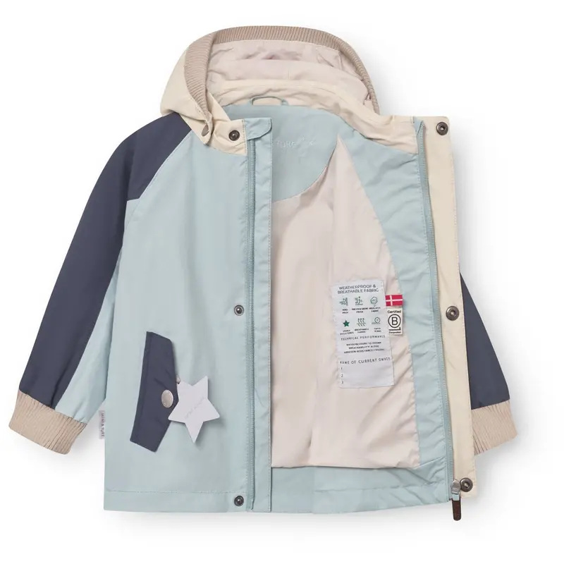Mini A Ture Cloud Blue Col. B. Matwally Jacket. Grs 2