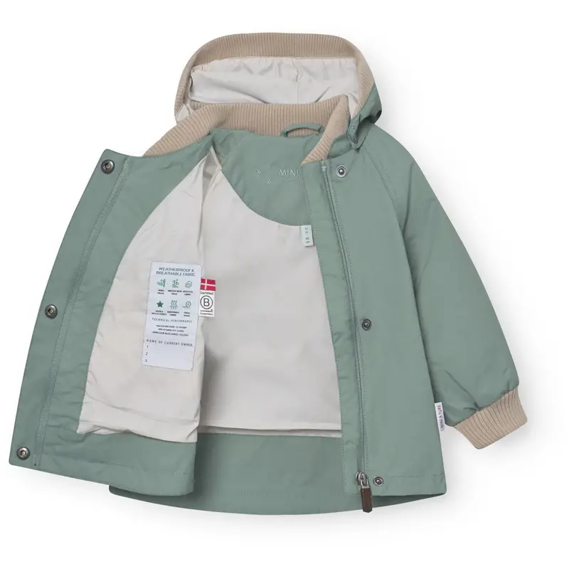 Mini A Ture Granite Green Matwai Jacket. Grs 2
