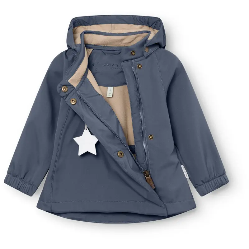 Mini A Ture Ombre Blue Matwai Softshell Jacket. Grs 3