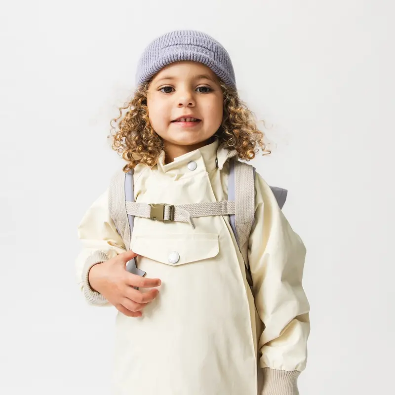 Mini A Ture Sandshell Matwai Fleece Lined Jacket. Grs 6