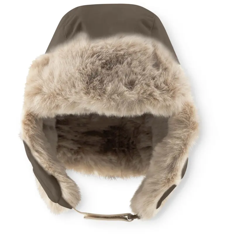 Mini A Ture Tarmac Green Matcrister Bamse Lined Winter Hætte 1