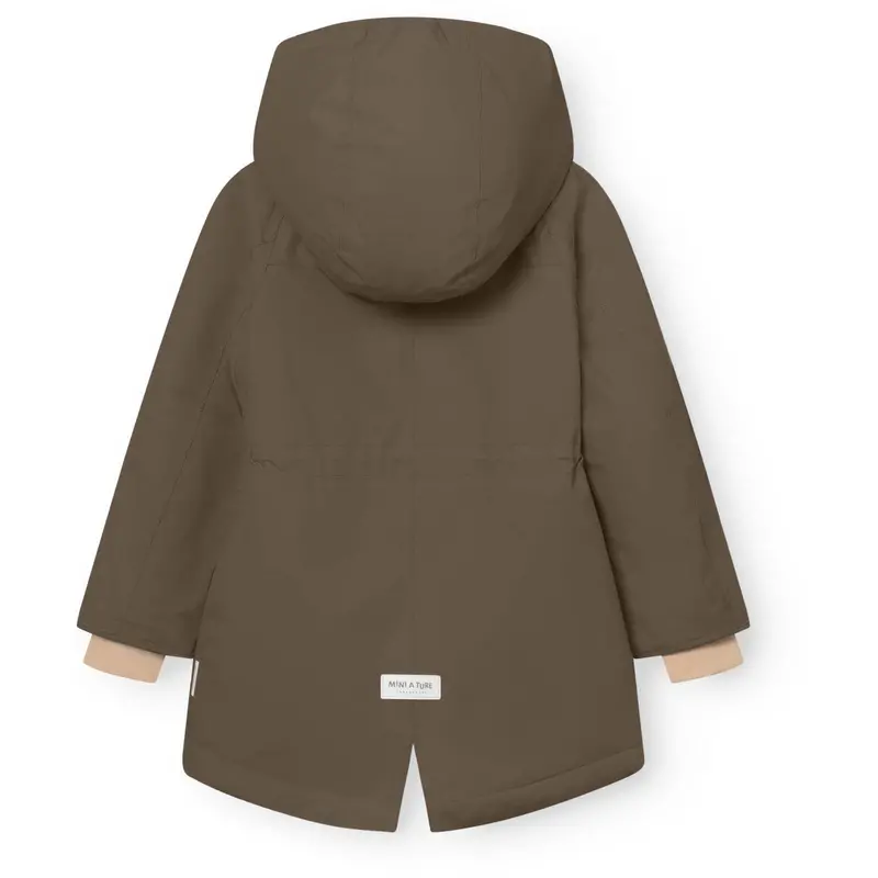 Mini A Ture Tarmac Green Matvikania Fleece Lined Winter Jacket. Grs 3