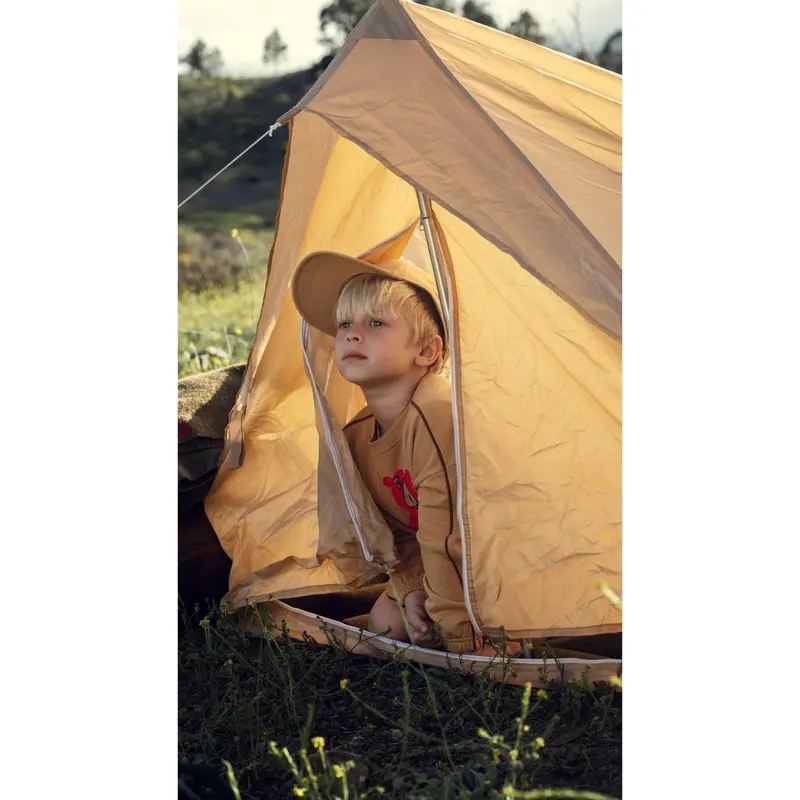Mini Rodini Beige Camp Rodini Sp Sweatshirt 2