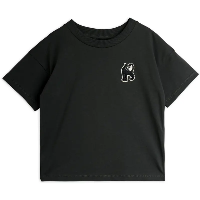 Mini Rodini Black Panther Patch Ss Tee 1