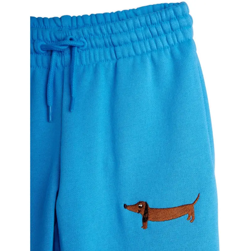 Mini Rodini Blue Dog Emb Sweatpants 2