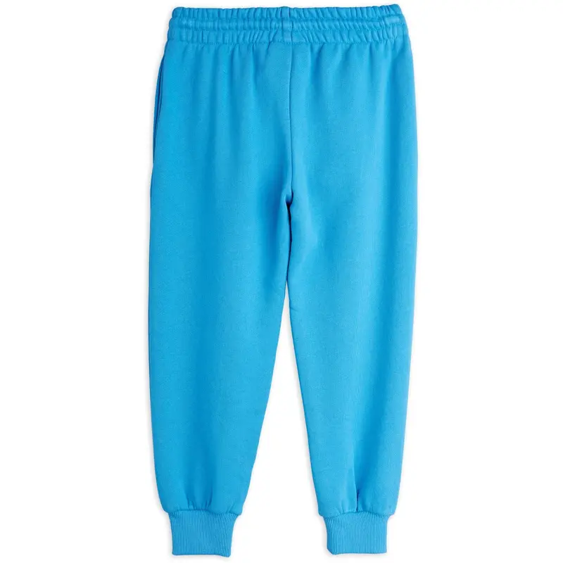 Mini Rodini Blue Dog Emb Sweatpants 3