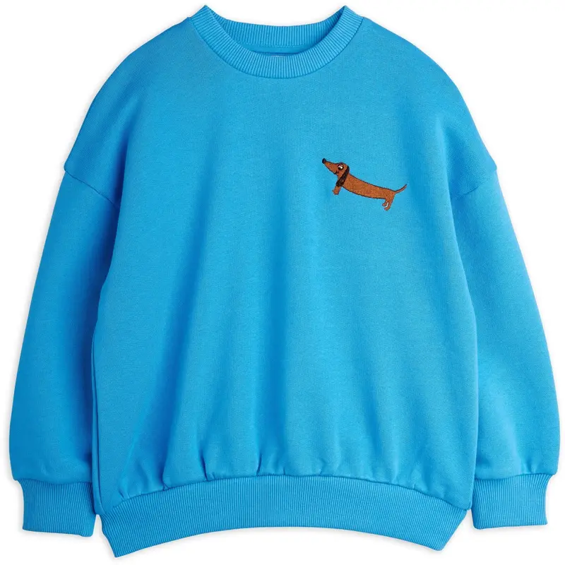 Mini Rodini Blue Dog Emb Sweatshirt 5