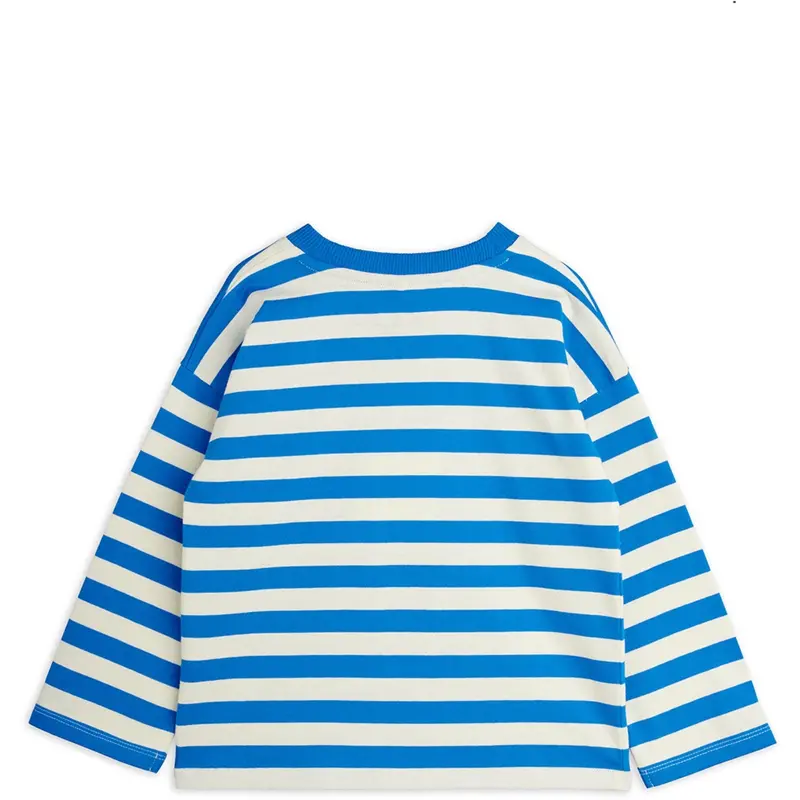 Mini Rodini Blue Earth Yd Stripe Ls Tee 4