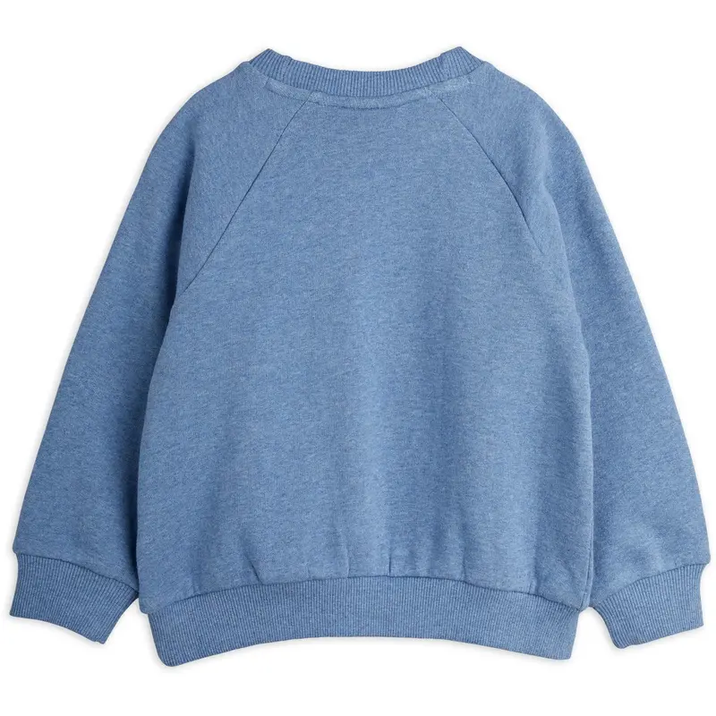 Mini Rodini Blue Panther Sp Melange Sweatshirt 4