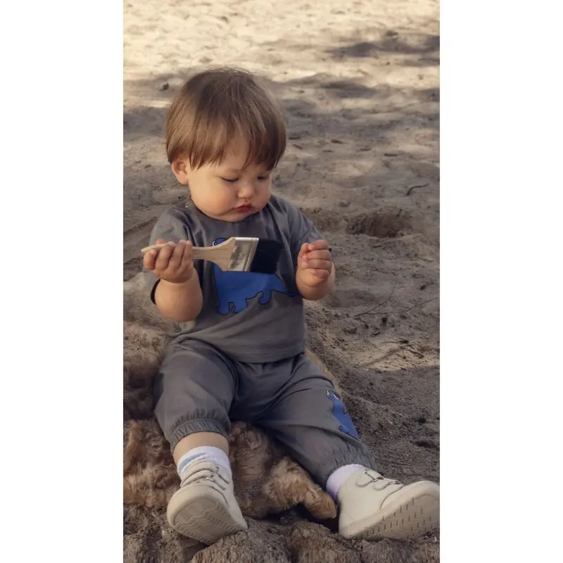 Mini Rodini Grey Dino Sp Trousers 3