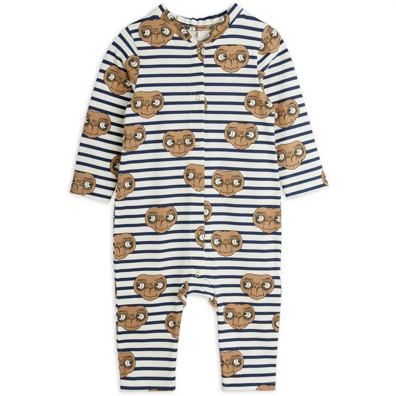 Mini Rodini Multi E.T Stripe Aop Buksedragt 1