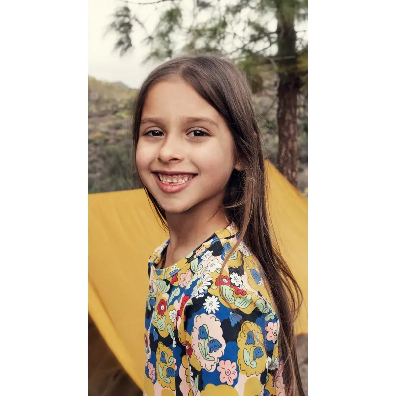Mini Rodini Multi Flowers Aop Ss Tee 2