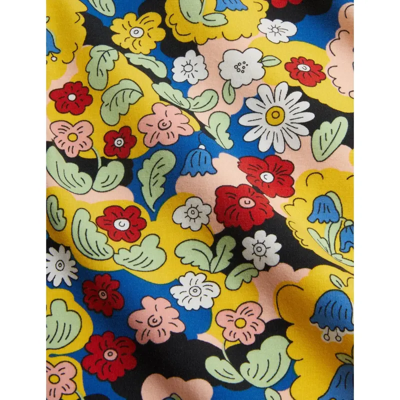 Mini Rodini Multi Flowers Aop Ss Tee 4