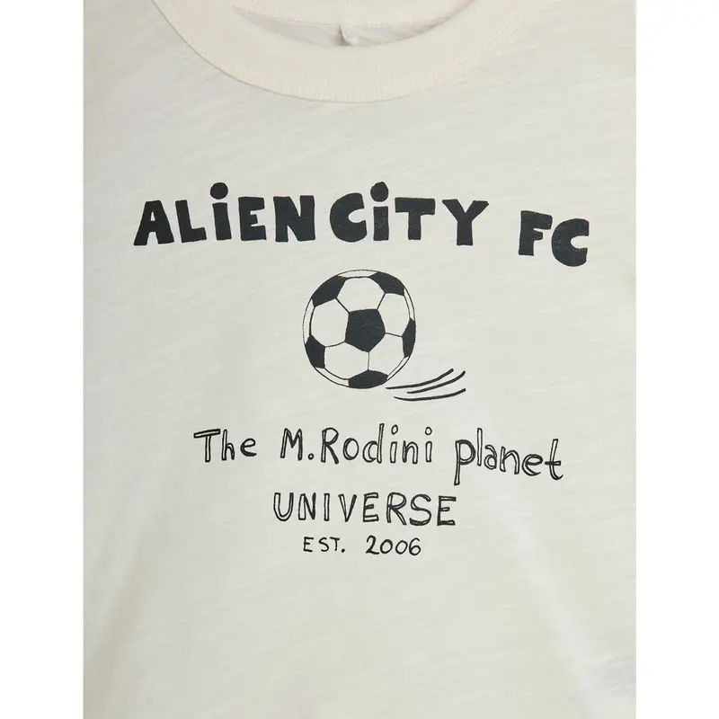 Mini Rodini Off-White Alien City Fc Sp Ss Tee 2
