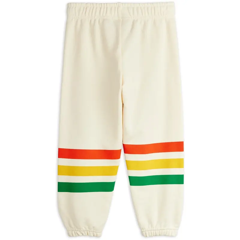 Mini Rodini Off-White Bjørn Stripe Sweatpants 3